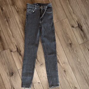 Zara Dark Gray Women's Skinny Jeans